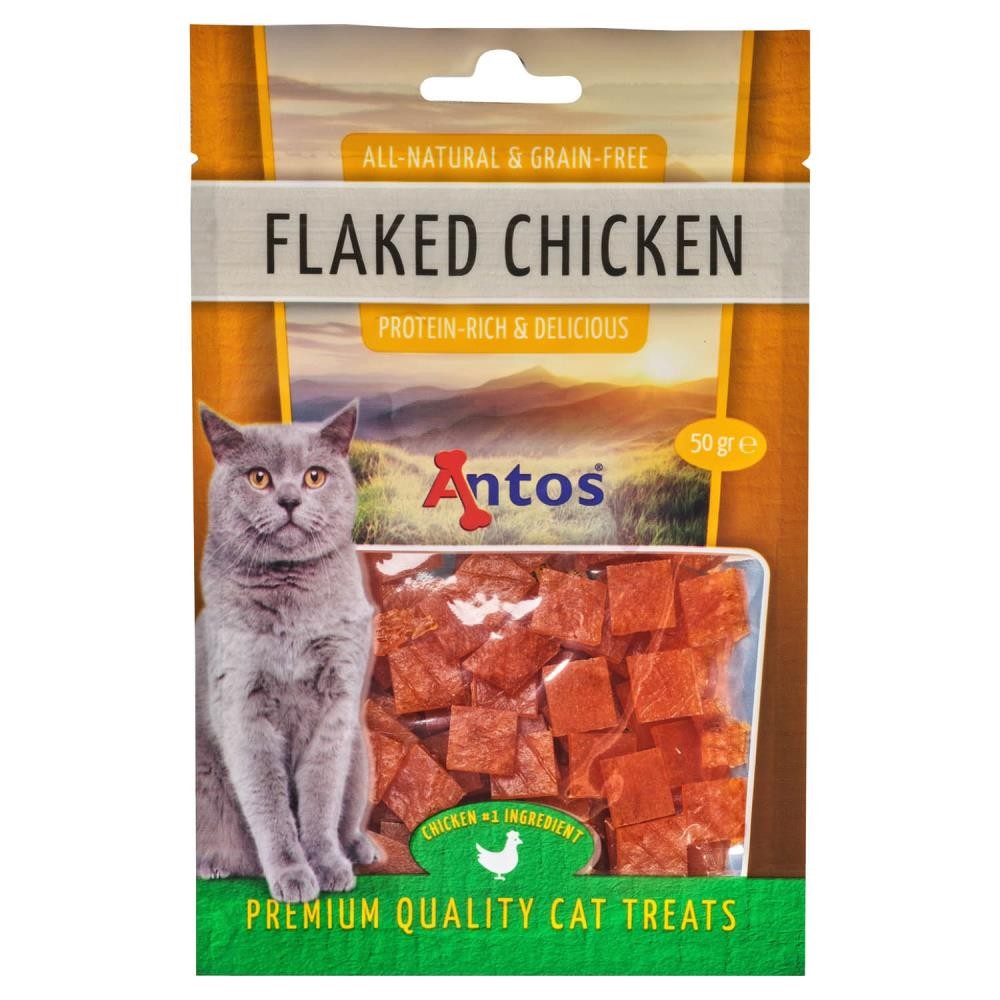 Cat Treats Flaked Kip 50 gr