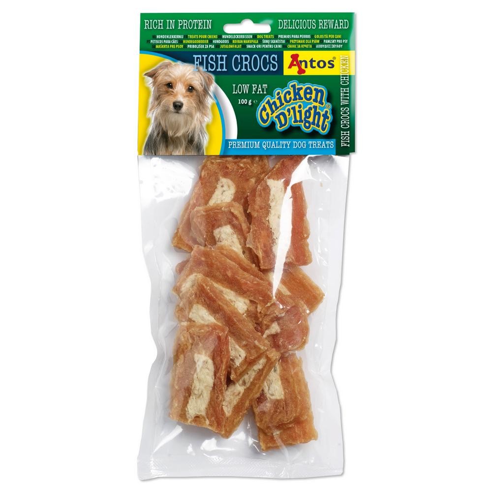 Chicken D'light Fish Crocs 100 gr