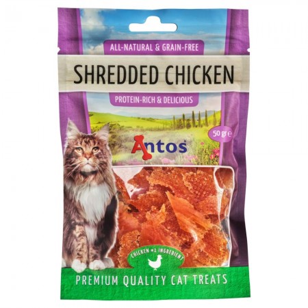 Cat Treats Shredded Poulet 50 gr