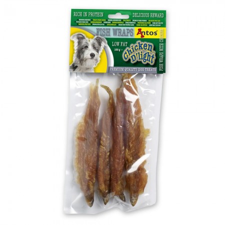 Chicken D'light Fish Wraps 100 gr