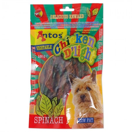 Chicken D'light Spinach 100 gr