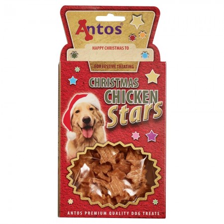 Christmas Chicken Stars 100 gr