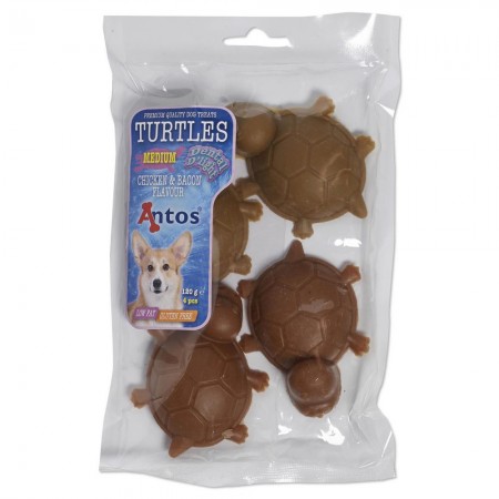 Dental D'light Turtles Medium 4 Stück 120 gr