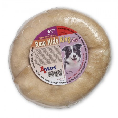 Raw Hide Peanut Butter Ring 6½"
