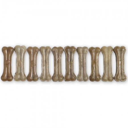 Raw Hide Pressed Bone Natural 4" 30-35 gr