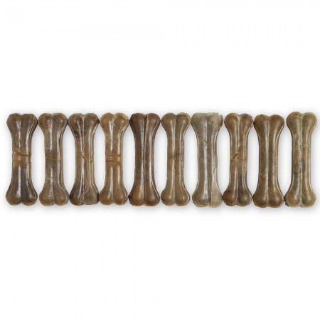 Raw Hide Pressed Bone Natural 5" 55-60 gr