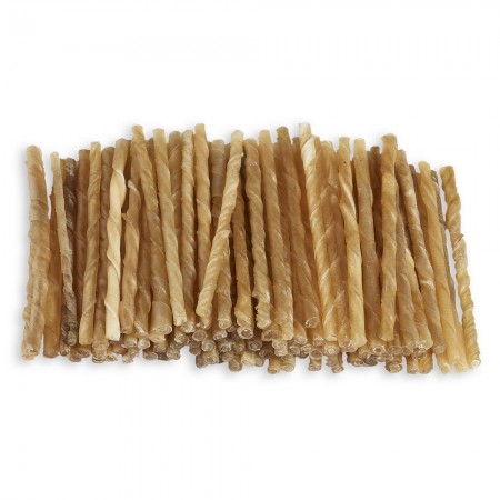 Raw Hide Twisted Sticks 5" 7-8 mm